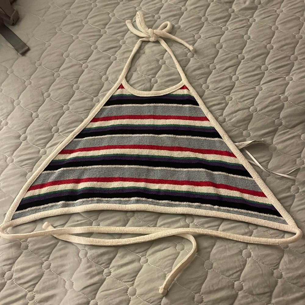 Zara backless knit halter top. Size S. Never worn